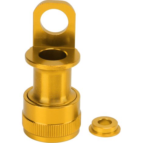 Pédales à démontage rapide MEIJUN pour vélo pliant Brompton, adaptateur de fixation portable pour cadre, couleur or (1/5)