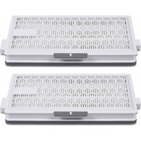 Filtre Airclean Plus - Pour Aspirateurs Miele SF-HA 50 SF-AP 50 SF-AH 50 - HEPA 0,3 Micron - Lot De 2 (1/5)