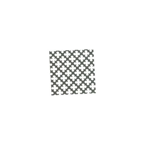 Tôle perforée aluminium 8/10e – Épaisseur 8/10 – Pour habillage décoratif – Applications variées – Fosun (1/2)