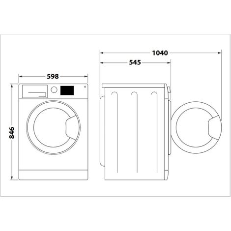 INDESIT SECADORA C YSD 82D WW SPT SECADORA CARGA FRONTAL (1/5)
