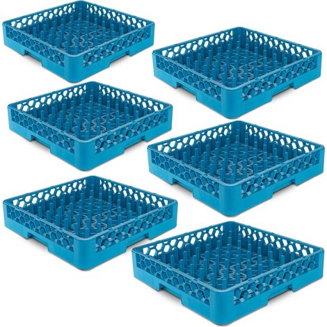 Assiette Bleu Peg Rack (boîte de 6) (1/5)