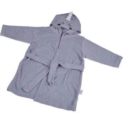 Paris Prix - Peignoir Bébé narval Océan 12 à 24 Mois Bleu (1/2)