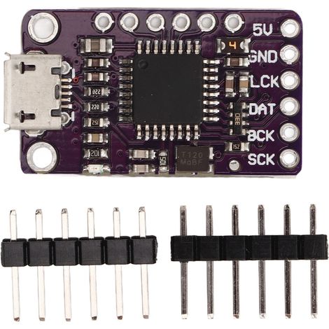 PCM2706U2 USB-DAC-Stereomodul mit I2S- und S/PDIF-Anschluss und Kopfhörerausgang (1/5)