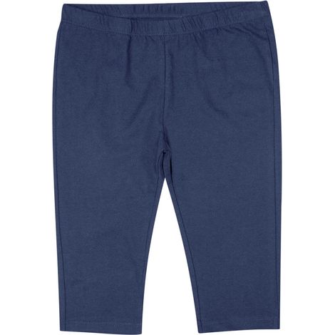 Leggings in cotone blu navy per bambina Olimpias (1/2)
