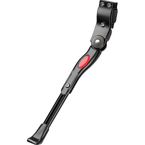 Béquille de vélo réglable de 61 à 74 cm (24 à 29 pouces) pour VTT et vélo de route, noire, 1 pièce (1/5)