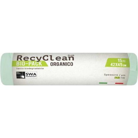 SACCHI SPAZZATURA umido PZ 10 PER DIFFERENZIATA72x110