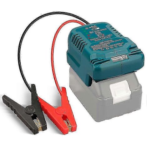 Kit de démarrage avec câbles de démarrage compatibles avec les batteries 18 V et adaptateur pour démarrer les voitures avec outils (1/5)