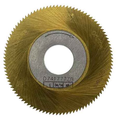 FRESA DI RICAMBIO PER DUPLICATRICE 'D741777ZB' SILCA 80x1,5x22 mm - Z100 - SILCA