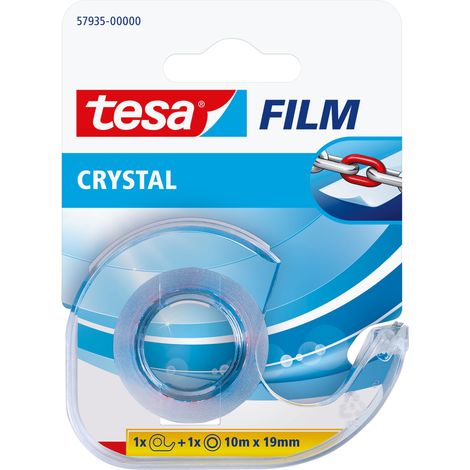Nastro adesivo Tesa Crystal con dispenser, 10 m x 19 mm (1/5)