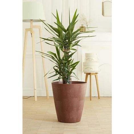 Pot de fleur Material 30 corten - H32.8cm - D30.4cm - 15L