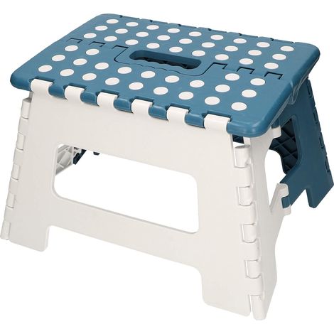 Tabouret pliant pliant 20 x 20 x 30 cm - Pliable - Antidérapant (1/5)