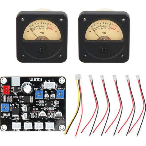 Amplificateur audio DB45-Q avec rétroéclairage, niveau sonore, 2 pièces, panneau de test et carte de commande (1/5)