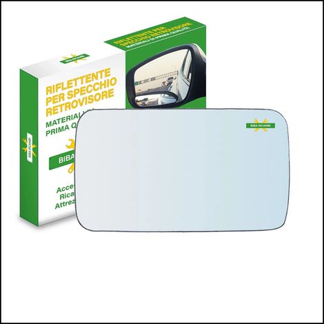 Vetro specchio retrovisore lato dx-passeggero per fiat uno (146) solo dal 1983-1 (1/3)