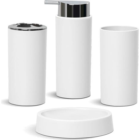 Hygiene Set Mundspülbecher Zahnbürstenhalter Seifenbox