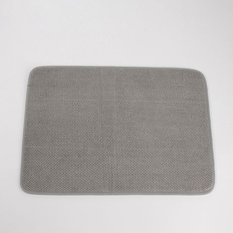 Tapis de séchage pour vaisselle en microfibre, super absorbant, tapis de séchage pour vaisselle en microfibre (1/4)