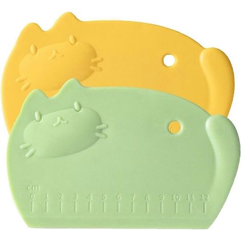 Set di 4 formine per biscotti di colori assortiti, utensili da forno in silicone, 16 x 10,5 x 0,2 cm, per tagliare verdure. (1/5)