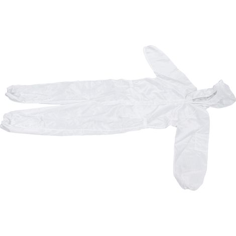 Einweg-Schutzoverall aus antistatischem, staubdichtem und partikelabweisendem Polyester, Arbeitskleidung für SMT-Werkstätten. (1/5)