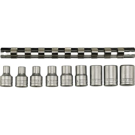 Jeu de clés à douille, 1/2 TENGTOOLS M1210 9 pièces 116610104 (1/2)