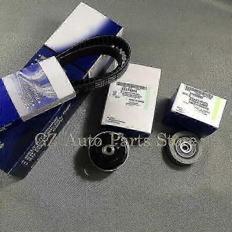 Kit de tendeur de courroie de distribution en 3 pièces, compatible avec Aveo, Cruze, Orlando, Opel Astra et Zafira. Références : 55574865, 24436052, 24422964 (1/5)