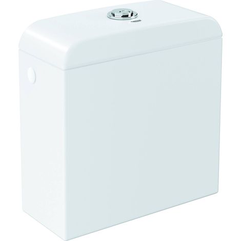 Grohe Euro Ceramic - Cisterna de descarga, 38x17 cm, entrada lateral, blanco alpino 39333000 (1/4)