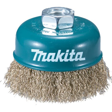 MAKITA D-39805 GRATA CÓNICA ONDULADA DE ACERO LATONADO 100MM