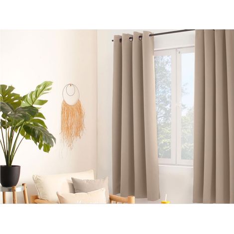 Rideau occultant Basic 140 x 180 cm - Enjoy Home - Lot de 2