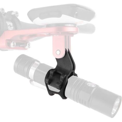 Support de lampe torche pour vélo de route - Fixation par clip - Pièce détachée