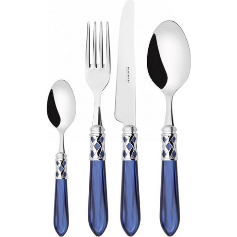 24 piezas en blueperlan azul de padre compacto Aladdin ghiera cromata Bugatti