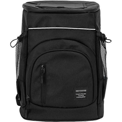 Sac à dos de pique-nique grande capacité 30L, glacière portable avec récipient à bière et isolation thermique pour le camping en plein air