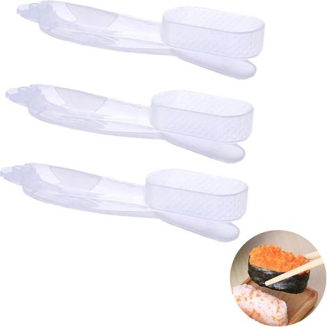 3-teiliges DIY-Sushi-Set, Sushi-Form, Onigiri-Form, einfach zu verwendendes Sushi-Set für Anfänger und Profis (1/4)