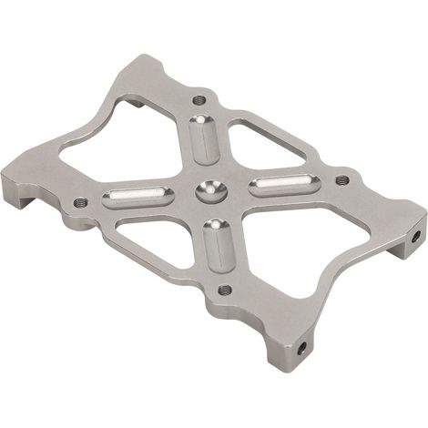 Support de fixation de batterie pour voiture RC SCX10 1/10, plaque de connexion et poutre de renfort. (1/5)