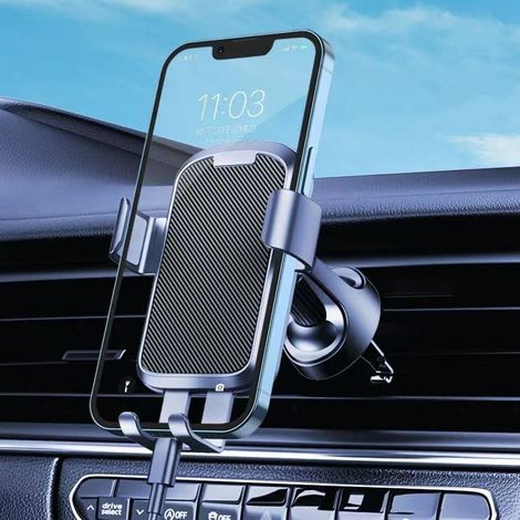 Car Phone Holder [Non-Slip] Super stable phone holder, compatible with all phones, iPhone 14, 13 and 12.