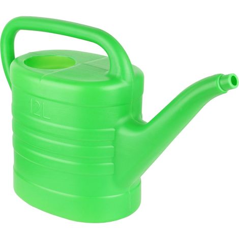 Garronda Arrosoir de Jardin en Plastique avec Long Bec et douchette pour Intérieur et Extérieur, Pomme d'Arrosoir, Maison, Jardin, Arrosage GD-0044 (Vert, 12 litres)