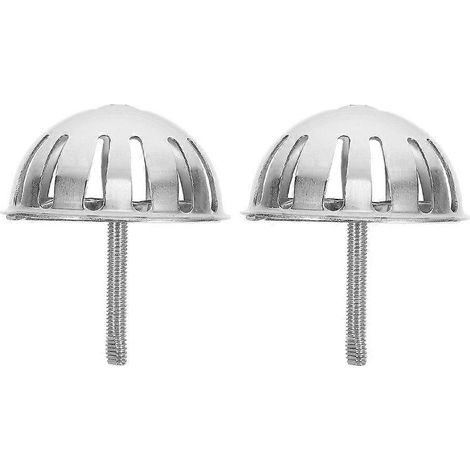 Coperchio a imbuto in acciaio inox per orinatoio, tappo di scarico universale, tappo con filtro per orinatoio, adatto per bagni e servizi igienici. (1/4)