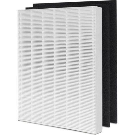 Filtre de Rechange HEPA et Charbon Compatible Purificateur d'Air Coway AP-1512HH Pièce 3304899 (1/4)