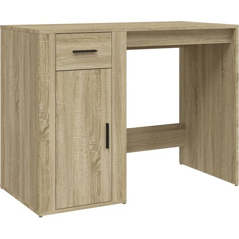 Maison Exclusive - Schreibtisch Sonoma-Eiche 100x49x75 cm Holzwer