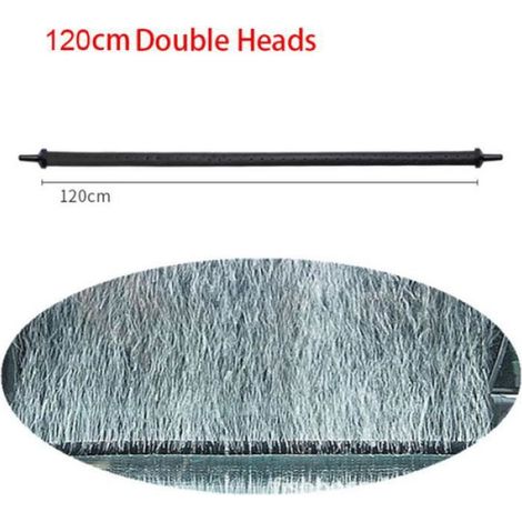Rideau mural à bulles - Aqualux - 120cm - Caoutchouc - Décoration aquarium - Oxygénation efficace