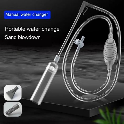 Siphon Manuel Pour Aquarium - Tube De Vidange À Dépression - Nettoyage De L'Eau Et Des Substrats - 1 Pièce (1/5)