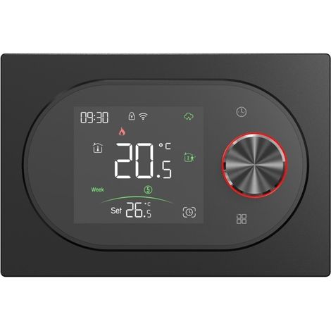 Termostato Smart Zigbee Beca BHT-9000GALZB Expert4house Edition  Nero (1/5)