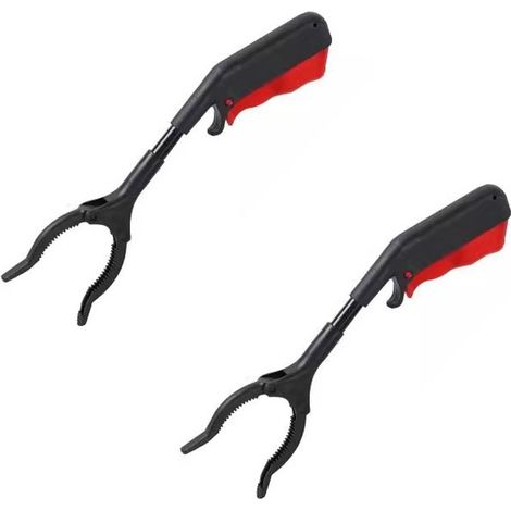 pinzas, mango ergonómico de ABS, goma antideslizante, 30 cm, para personas mayores y personas con movilidad reducida. (1/5)