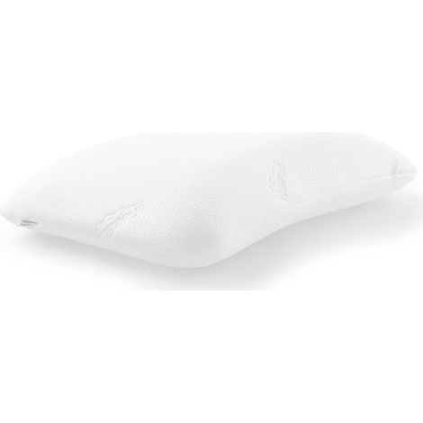 Tempur Symphony - Cuscino ergonomico per dormire sulla schiena e sul fianco, in memory foam, misura S (63 x 43 x 11 cm) (1/4)