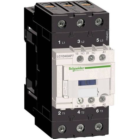 [NEUWERTIG] B-Ware Schneider Electric LC1D40AP7 Leistungsschütz Relais Schütz 1 St. (1/2)