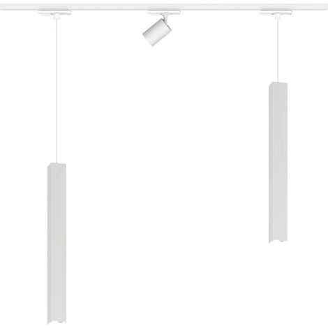 Top light track mono 1173 tube carré yari gu10 led plafonnier moderne spot réglable parallélépipède abaissé