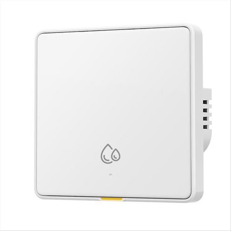 Interrupteur intelligent WiFi RF433 20 A 4000 W pour chauffe-eau, assistant IA Tuya, interrupteur mural avec moniteur de puissance, blanc. (1/5)