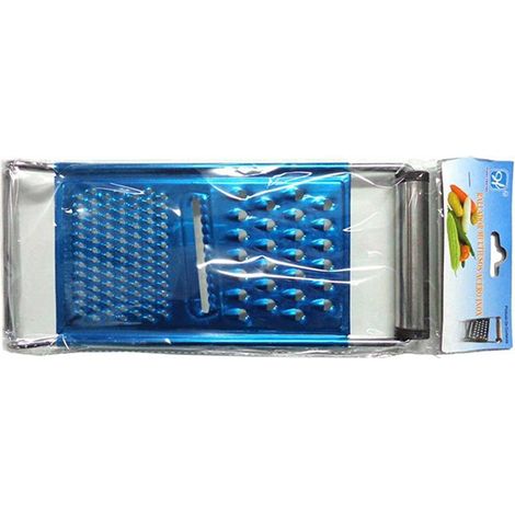 HAPPYFRIENDS rallador plano inoxidable 3 usos 26,5 cm blister