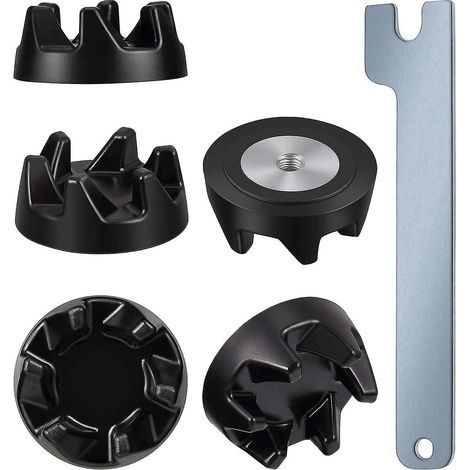 Lot de 6 raccords pour blender 9704230, pièces de rechange avec 1 clé, compatibles avec les blenders KitchenAid. (1/5)