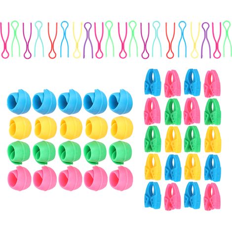 60 Supports de Bobines en Silicone, Organisateurs pour Fil à Coudre, Accessoires de Couture, Matériel de Broderie Essentiel (1/5)