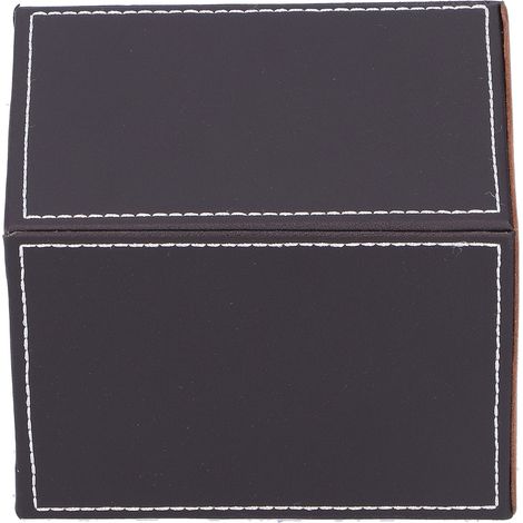 Étui à stylos en cuir, coffret organisateur de bureau, accessoire de rangement professionnel, idée cadeau entreprise (1/5)