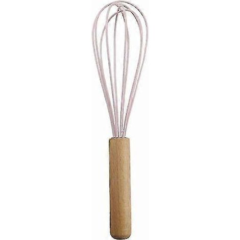Spatule en silicone et bois, ustensiles de cuisine, spatule antiadhésive (1/4)