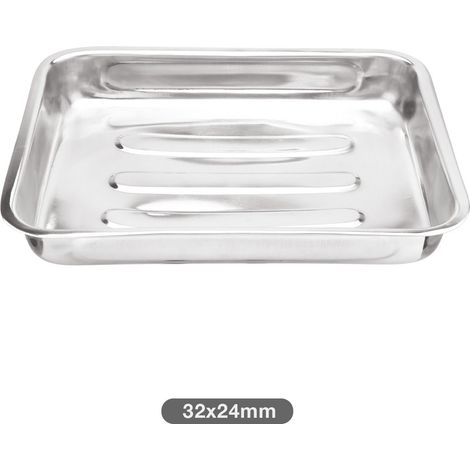 Teglia da forno in acciaio inox 41,5x30cm